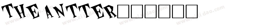 the antter字体转换
